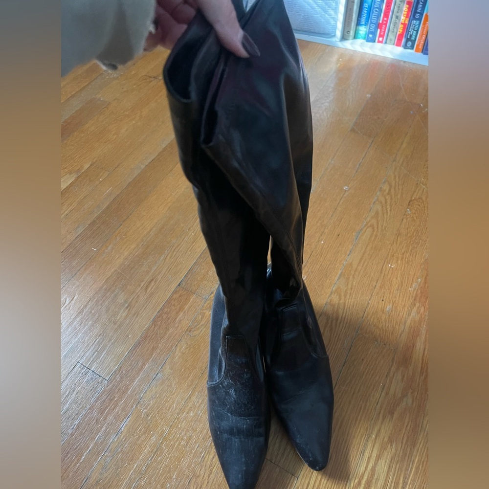 Black Leather Boots